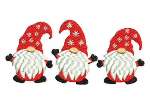 Christmas Mini Gnomes Embroidery Review