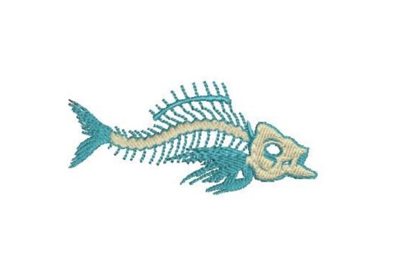 Fish Skeleton Embroidery Design Review