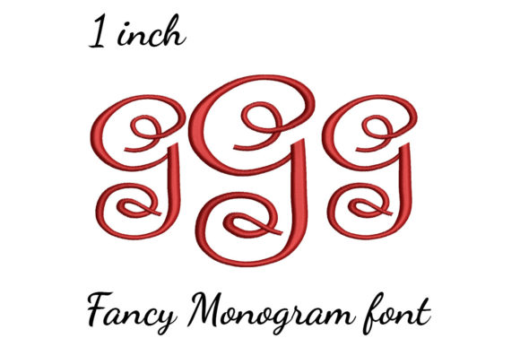 G Monogram Font Fancy Review for Business Merchandise