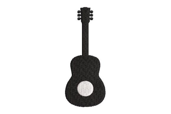 Guitar Silhouette Embroidery Review