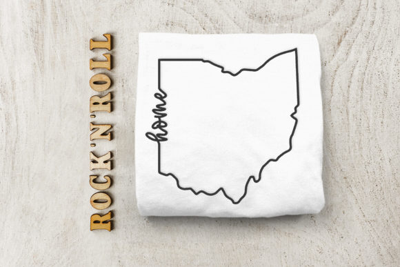 Ohio Home State Outline Embroidery Review