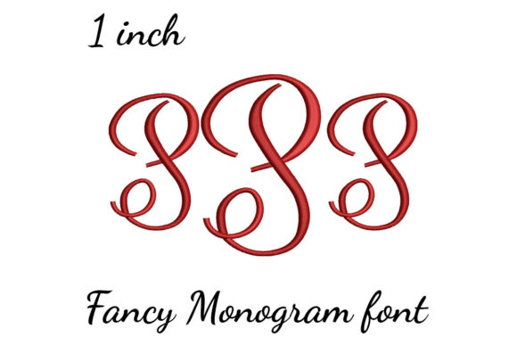 P Monogram Font Fancy Review