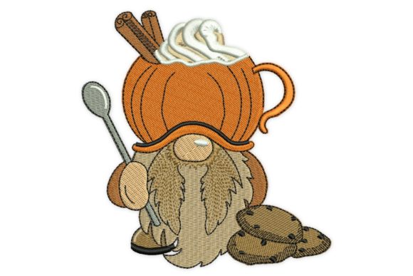 Pumpkin Spice Gnome Embroidery Review