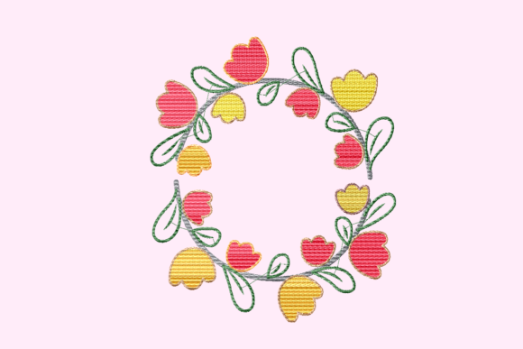 Red Yellow Flower Wreath: A Designer's Boutique Sweatshirt Review